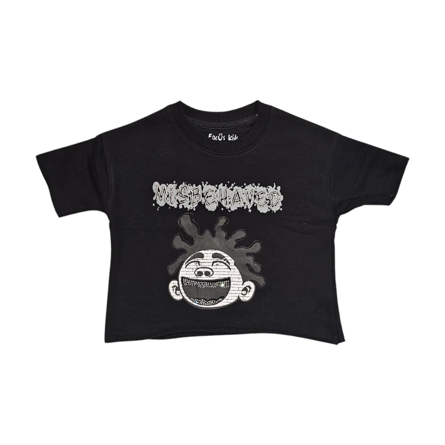 FOCUS: BOYS Misbehaved Crop SS Tee 80699