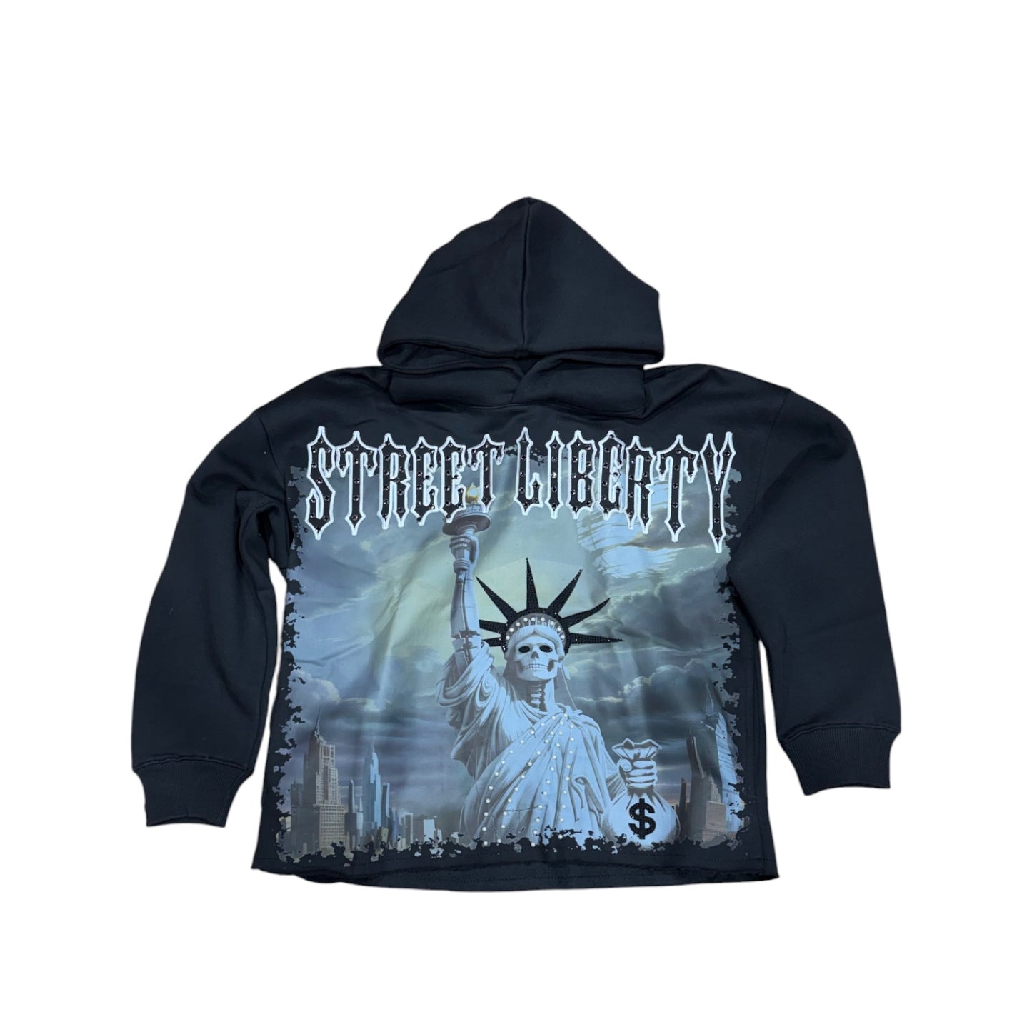 FOCUS: Street Liberty Crop Hoodie 80771