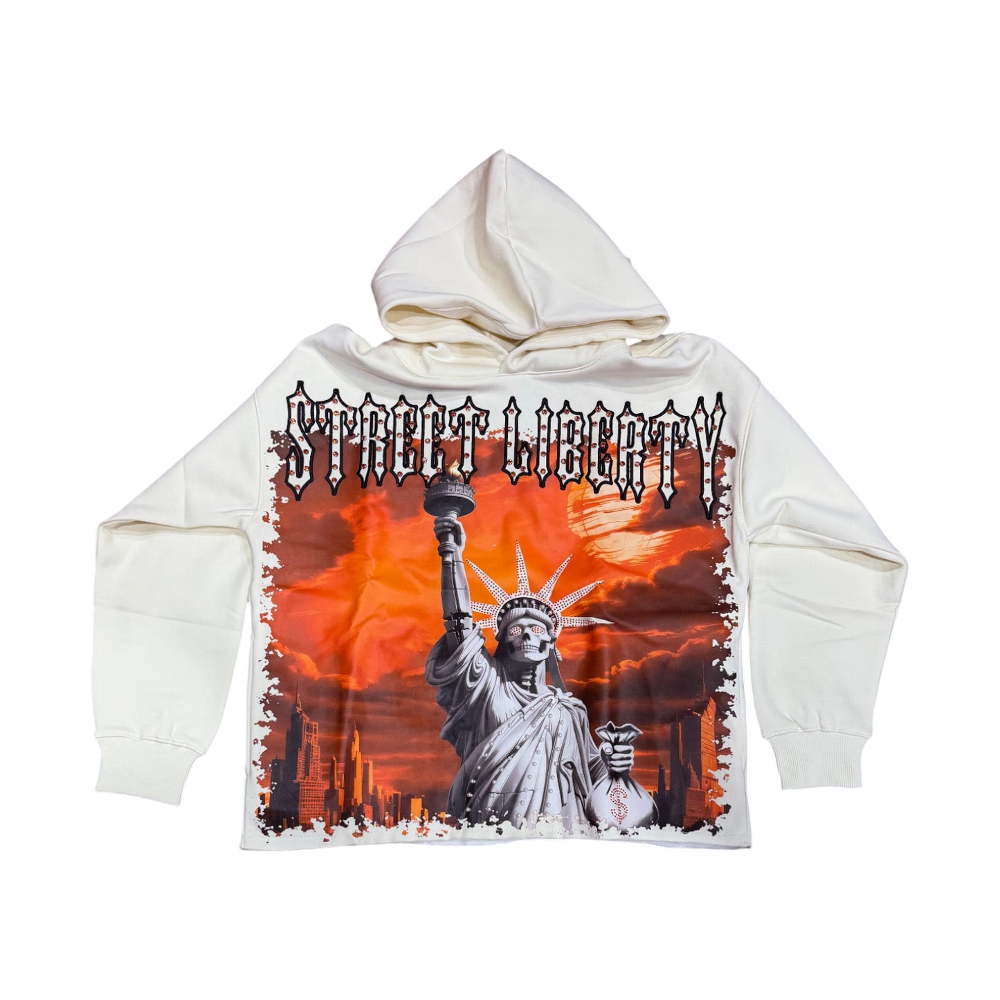 FOCUS: Street Liberty Crop Hoodie 80771