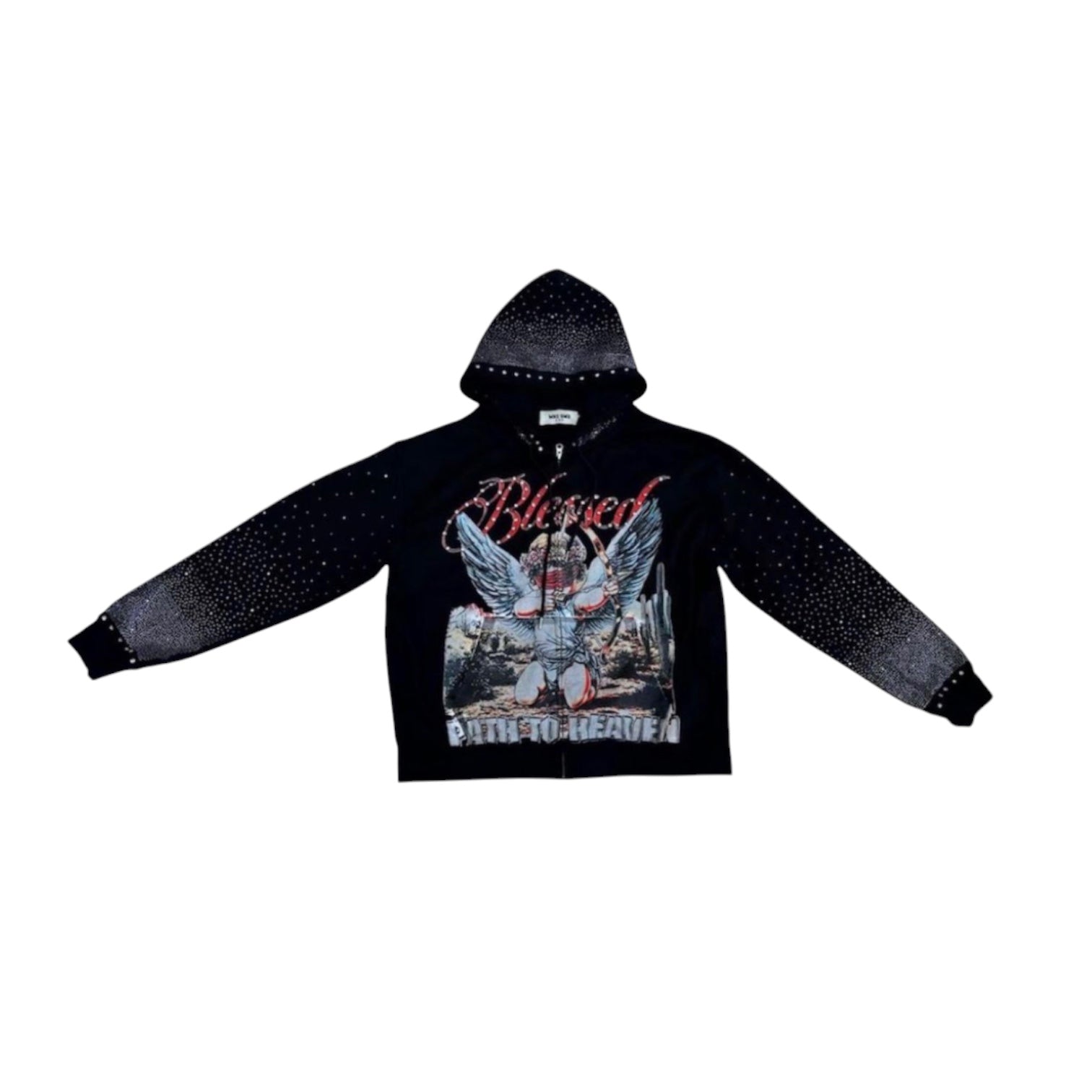 DNA: Path To Heaven Crop Zip Hoodie H01