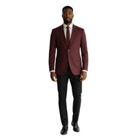 NEEDLE & STITCH: Solid Slim Fit S-4030