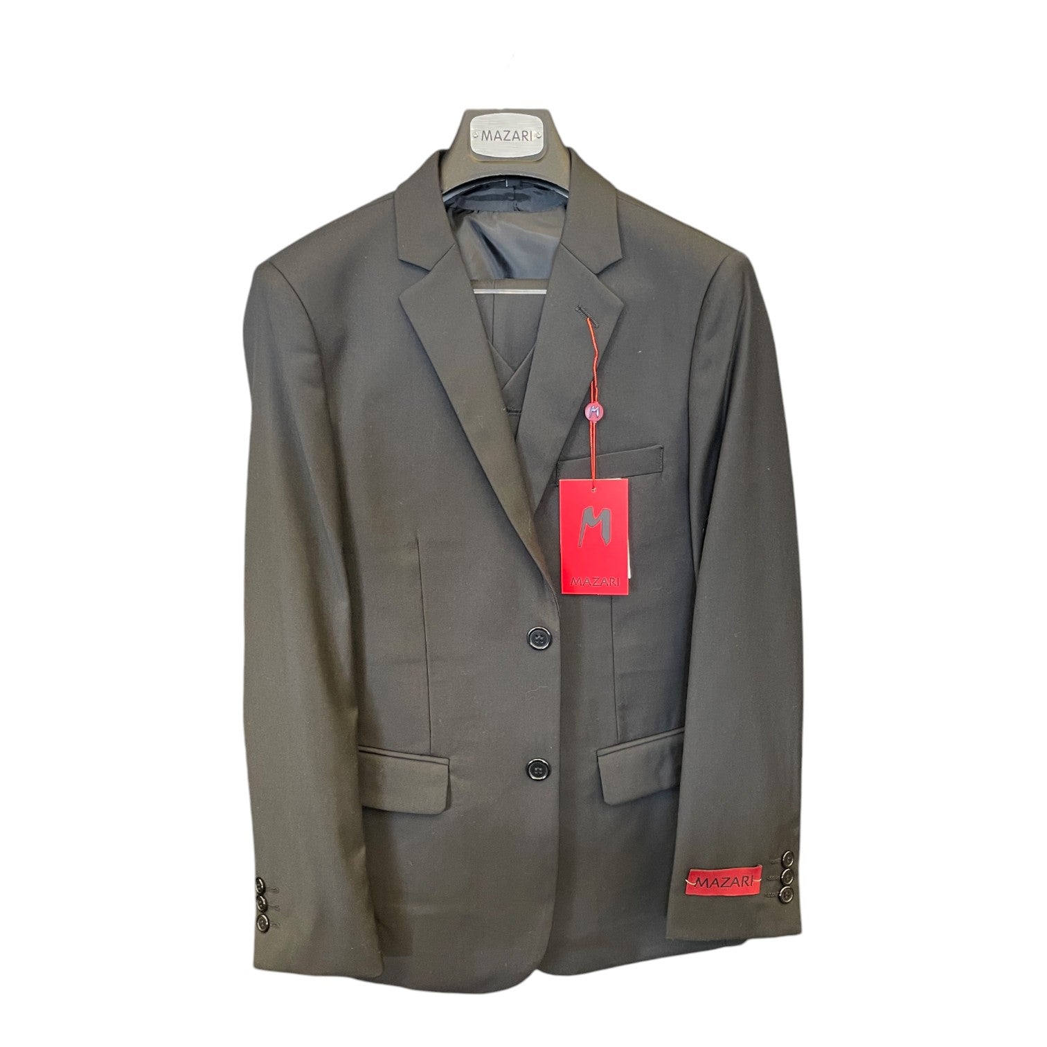 MAZARI:  3PC Solid Suit B500V