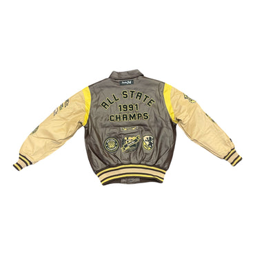 SMOKE RISE: All State PU Varsity Jacket WW23793