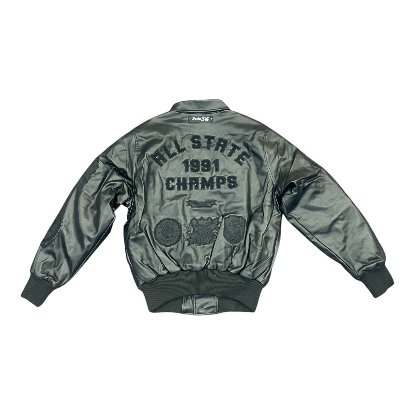 SMOKE RISE: All State PU Varsity Jacket WW23793