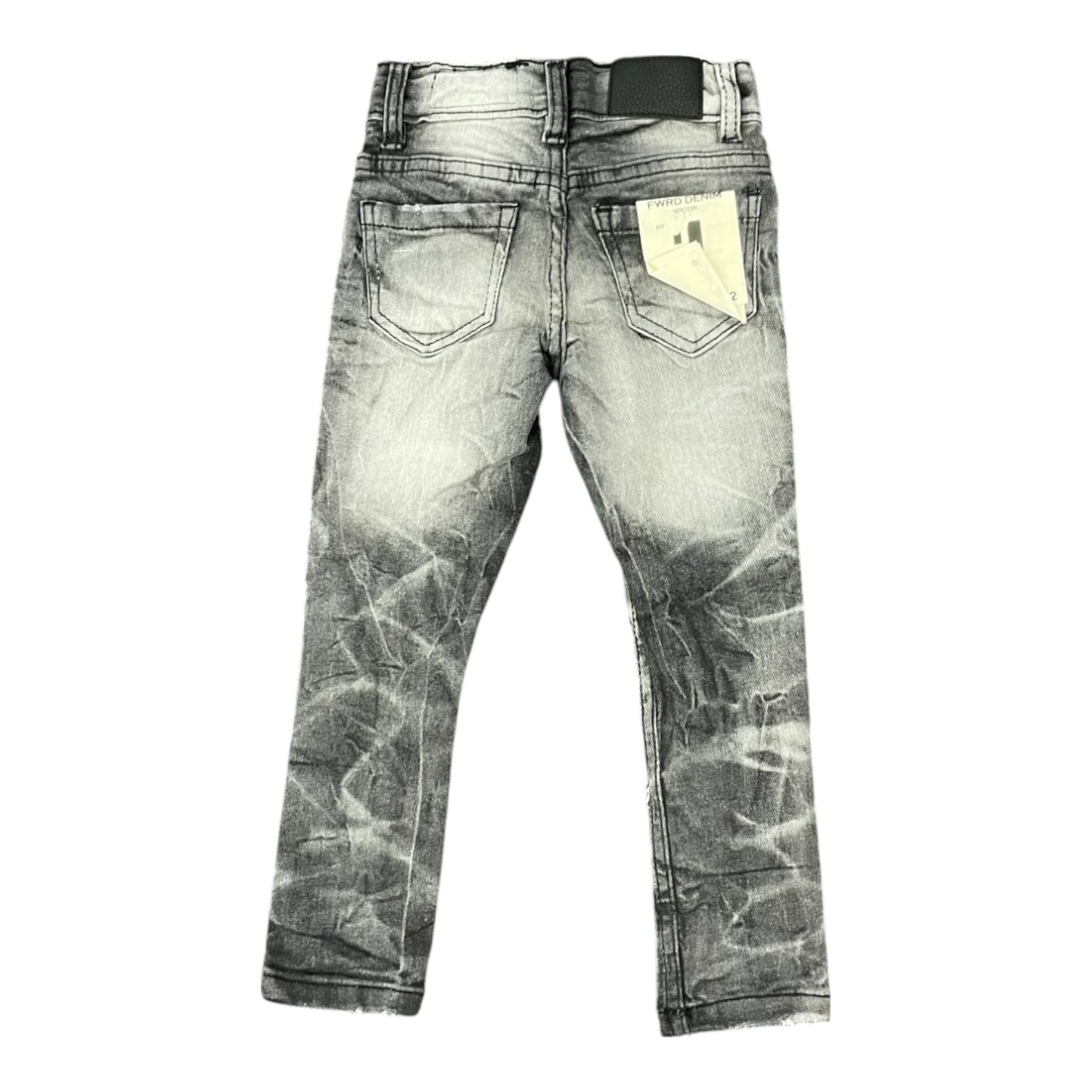 FWD: BOYS Crystal Cross Denim Pants 330271