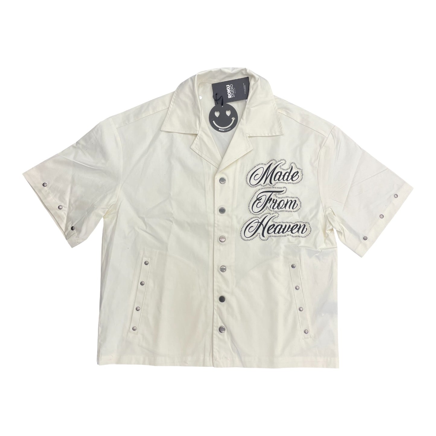 ROKU STUDIO: Made From Heaven Crop Twill RK1481724