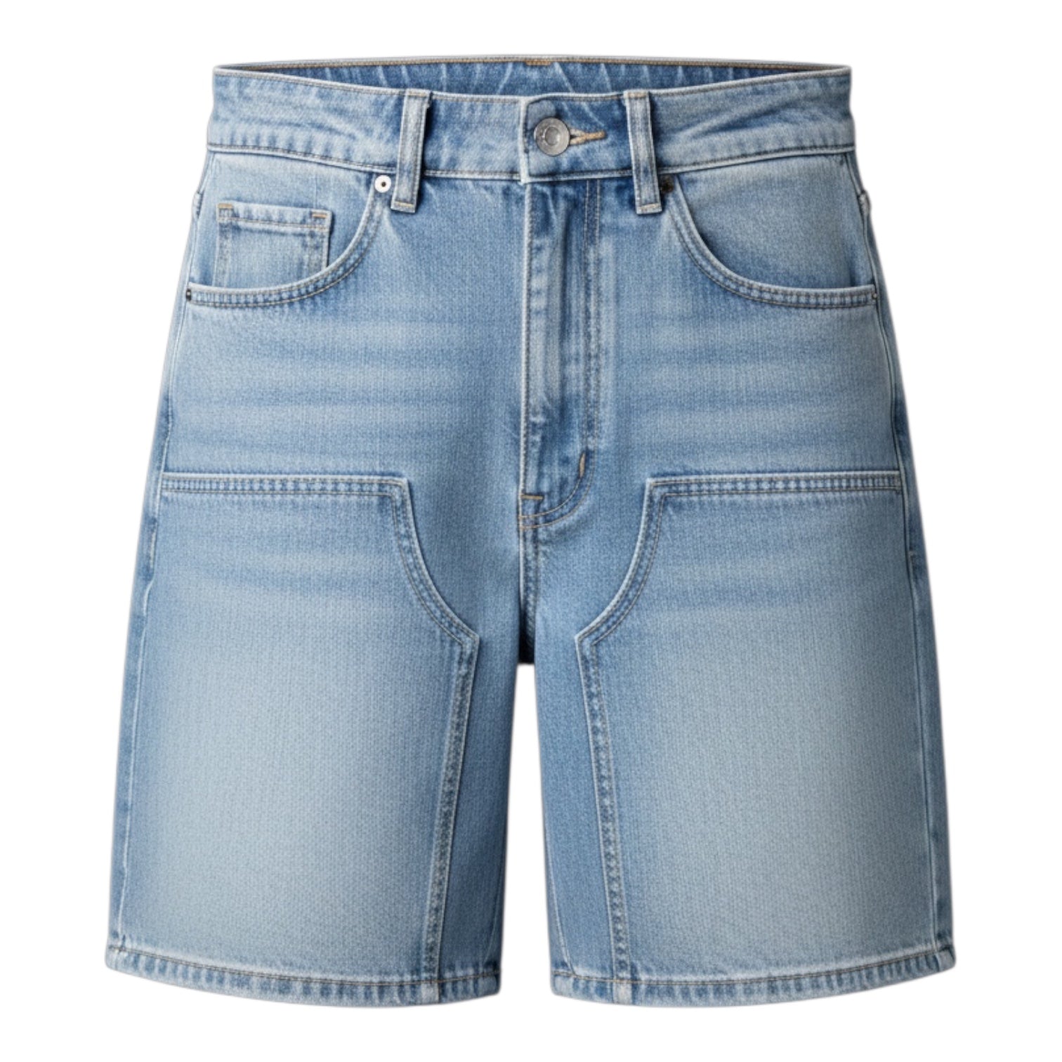 JORDAN CRAIG: Carpenter Denim Shorts JB101