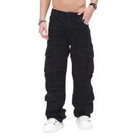 WAIMEA: Baggy Cargo Denim M8195