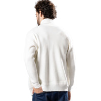 BE SPOKE: Funnel Neck Button Up Sweater 255103