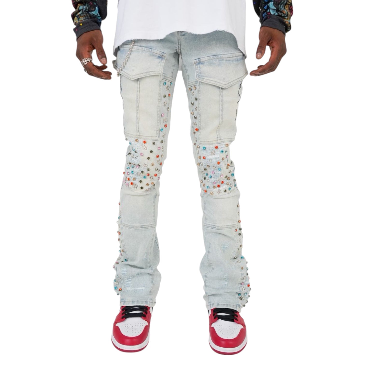 PREME: Stacked Flare Denim PR-WB-1531