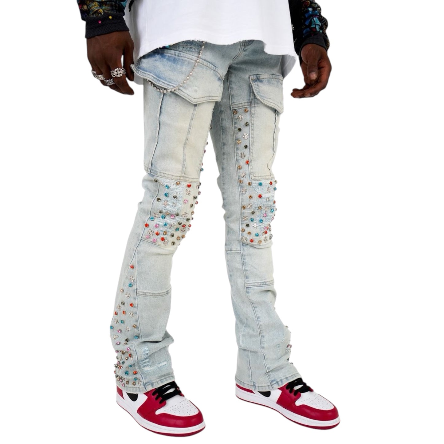 PREME: Stacked Flare Denim PR-WB-1531