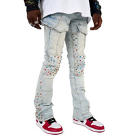 PREME: Stacked Flare Denim PR-WB-1531