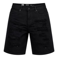 WAIMEA: Distressed Denim Shorts M7616