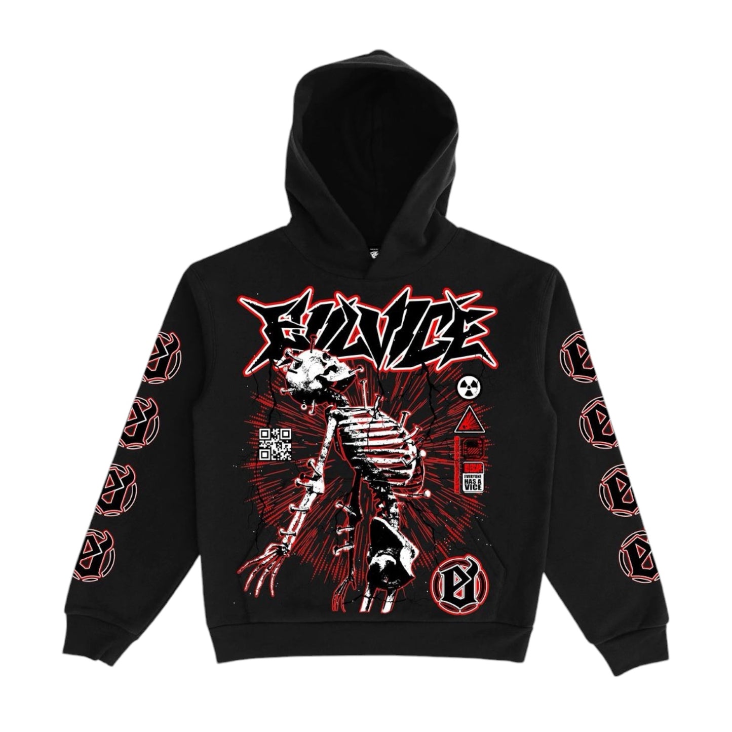 Evil Vice EVIL VICE: Nail Escape Hoodie 24 – On Time Fashions