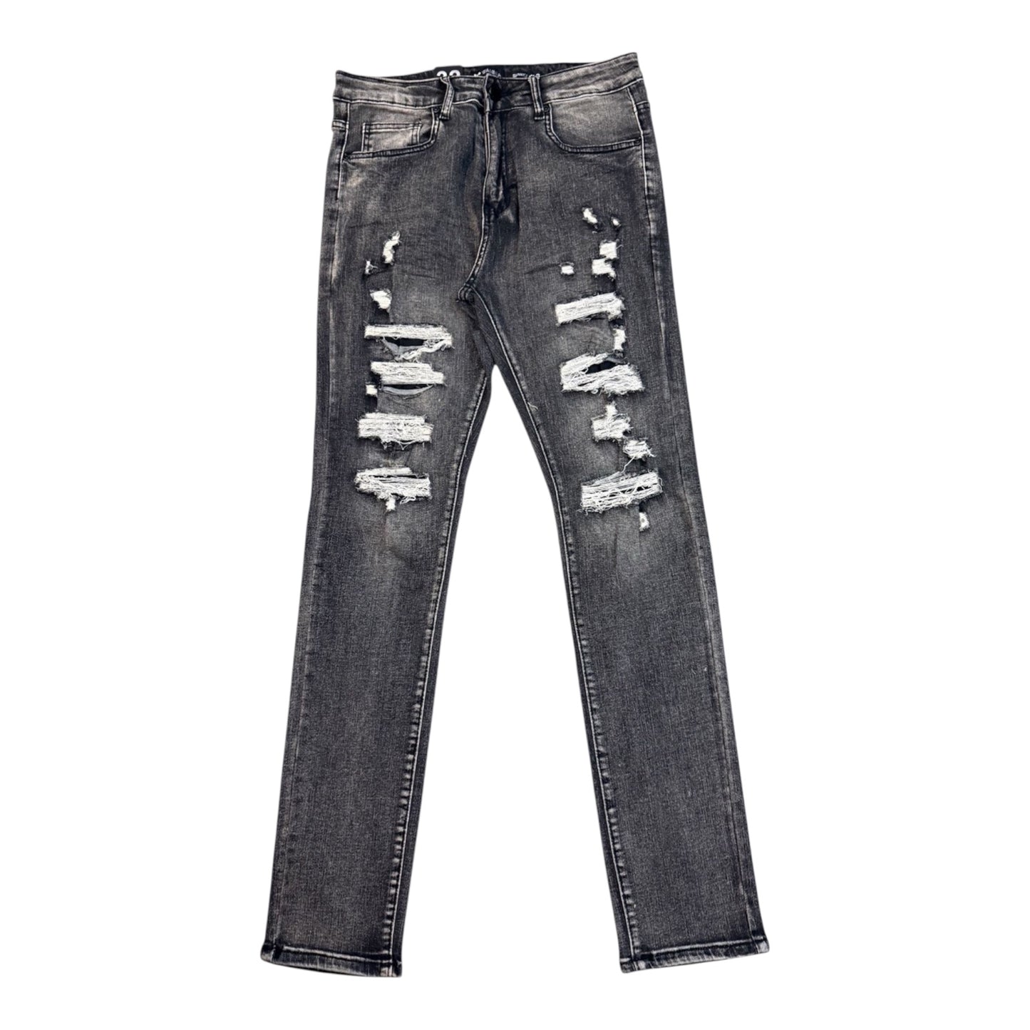 WAIMEA: Skinny Distressed Jean M8662