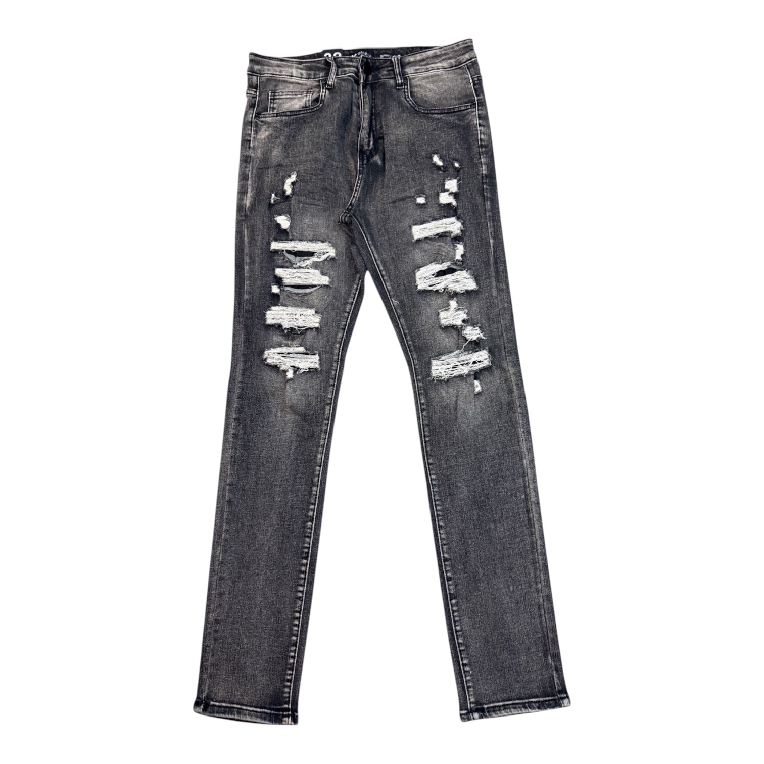 WAIMEA: Skinny Distressed Jean M8662