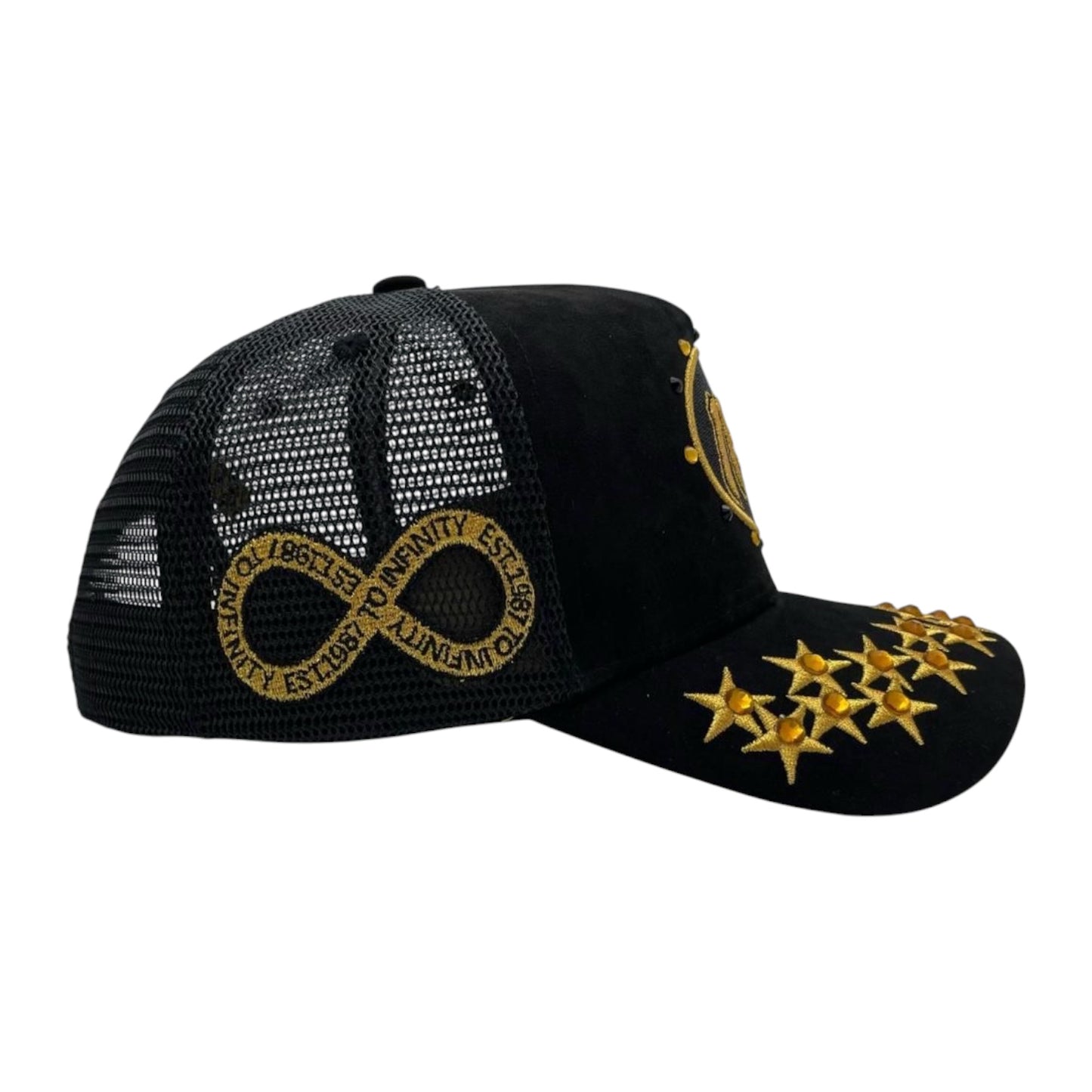 CAP DEALERS: 11:11 Suede Trucker