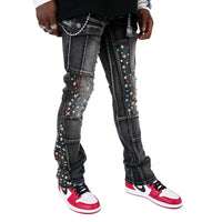 PREME: Stacked Flare Denim PR-WB-1532