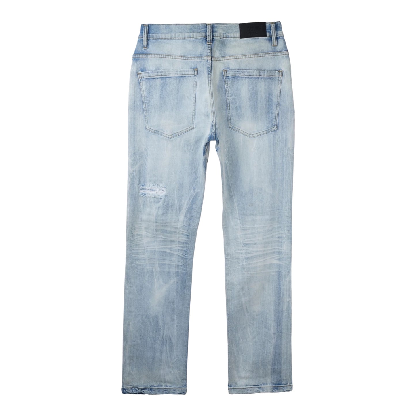 EVOLUTION: BOYS Distressed Straight Leg Denim 330482