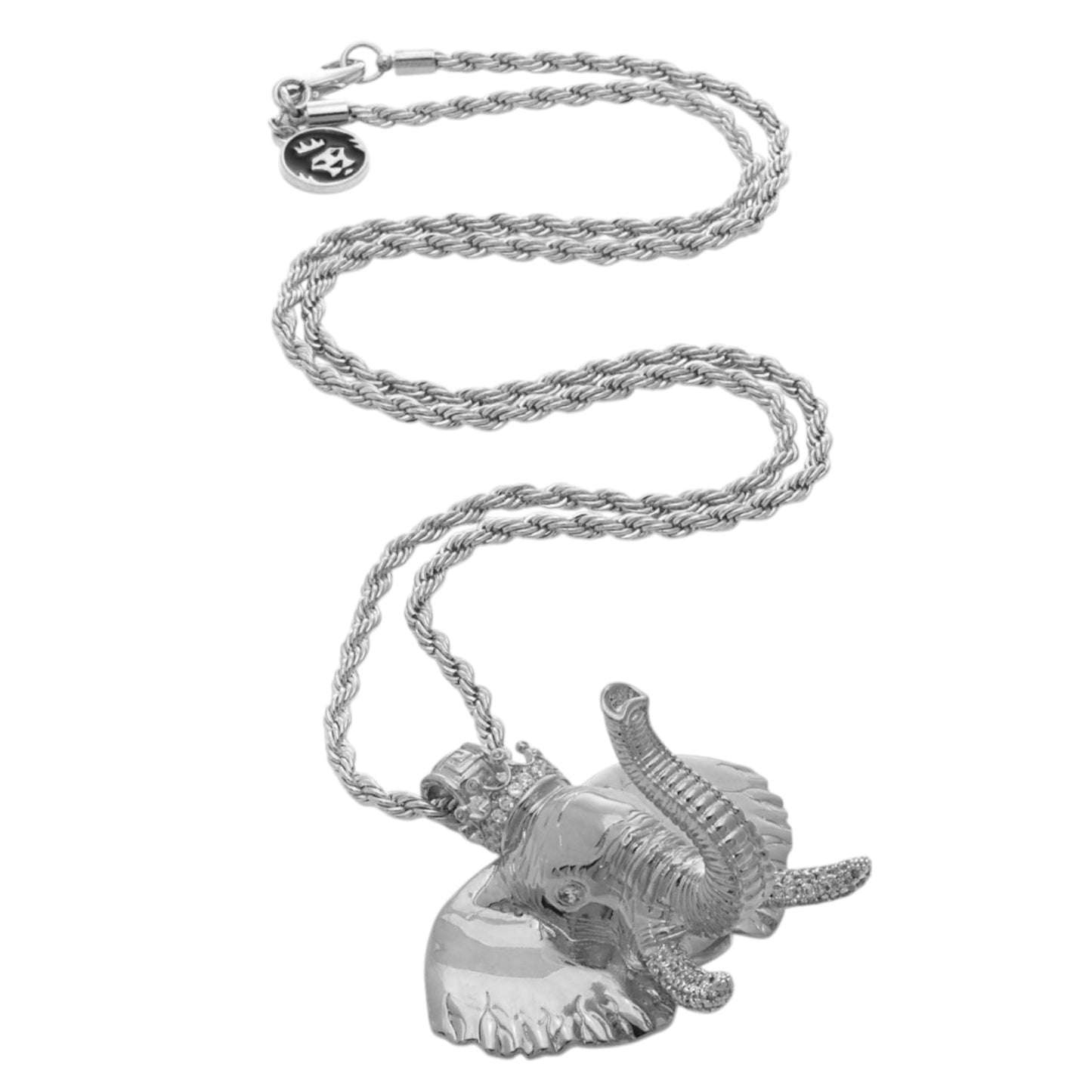 KING ICE: Elephant Necklace