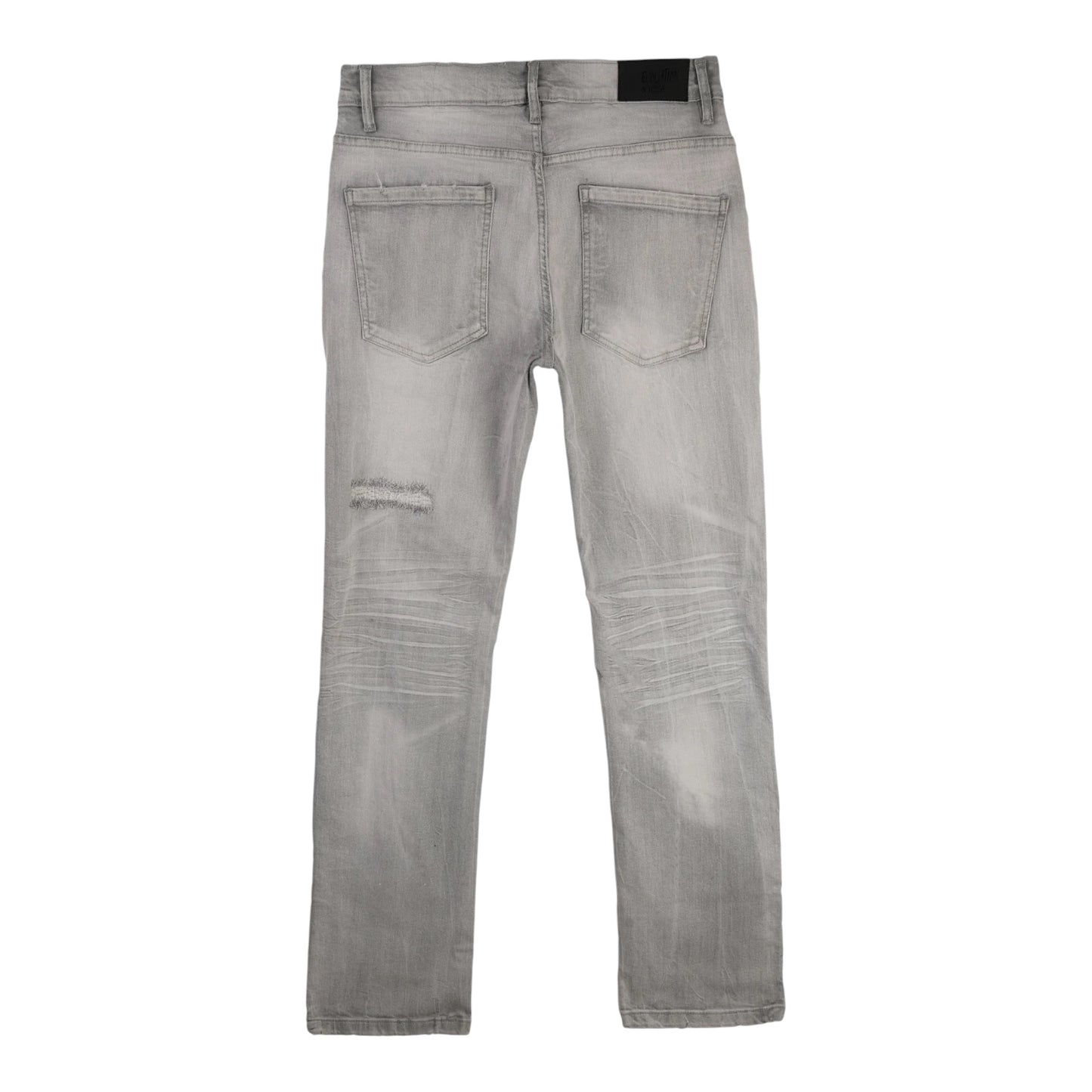 EVOLUTION: BOYS Distressed Straight Leg Denim 330482