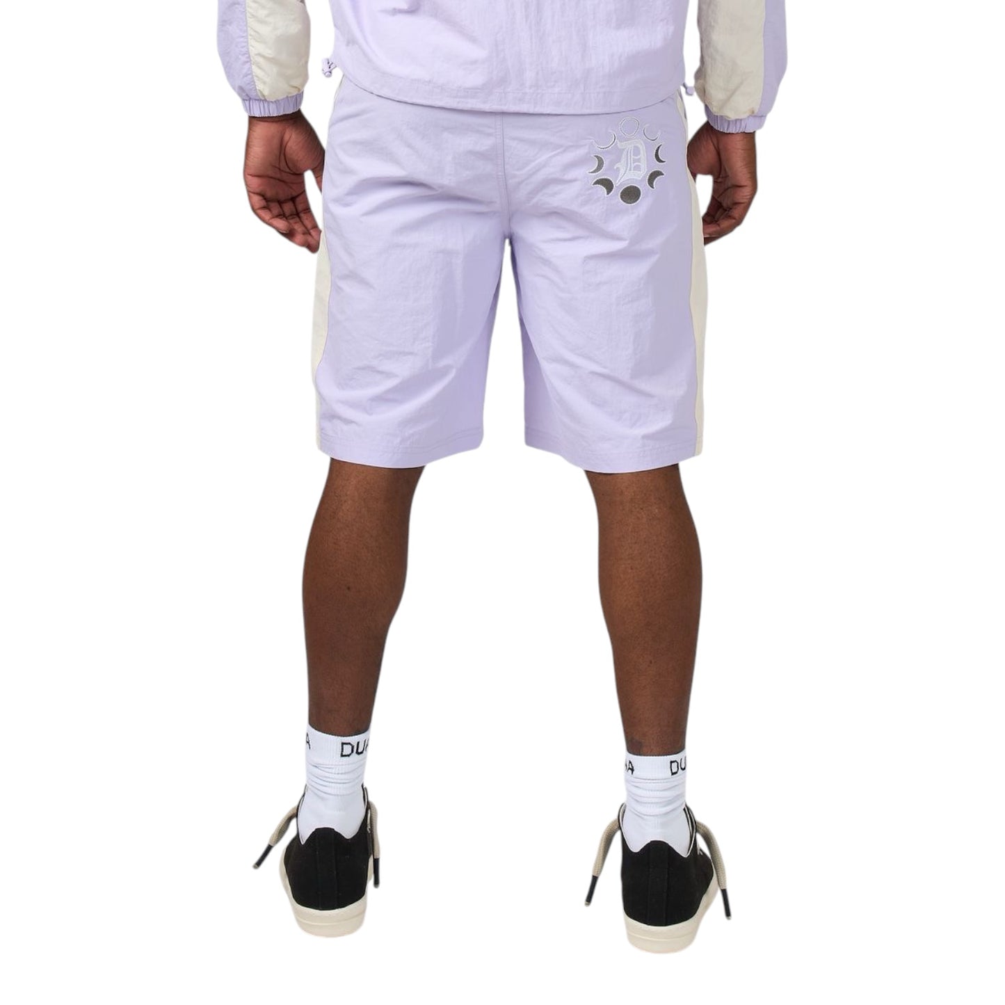 DUAA: Stellar Nebula Nylon Short Set