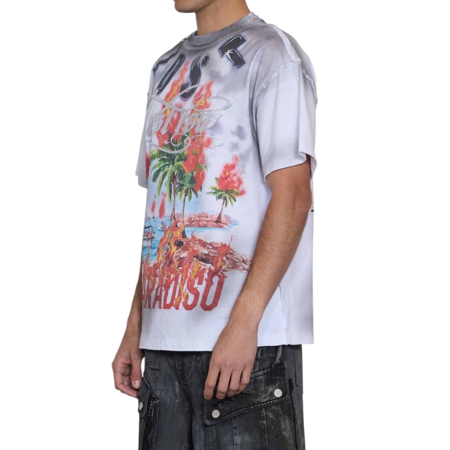 FIRST ROW: Electric Shock Skull SS Tee FRT2207