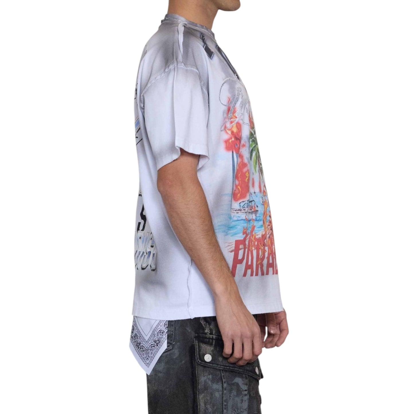 FIRST ROW: Electric Shock Skull SS Tee FRT2207