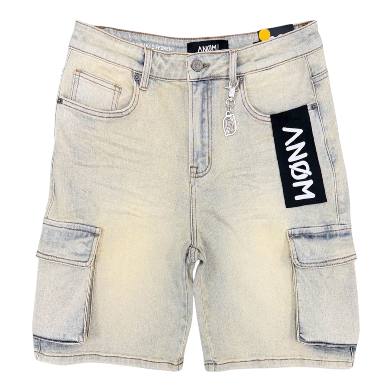 ANOM: Yazan Cargo Denim Shorts ANM233