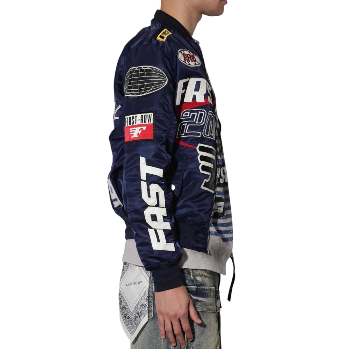 FIRST ROW: Fast Life Racing Jacket FRJ4015