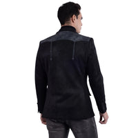BARABAS: Pureline Suede Western Blazer 6BLW02