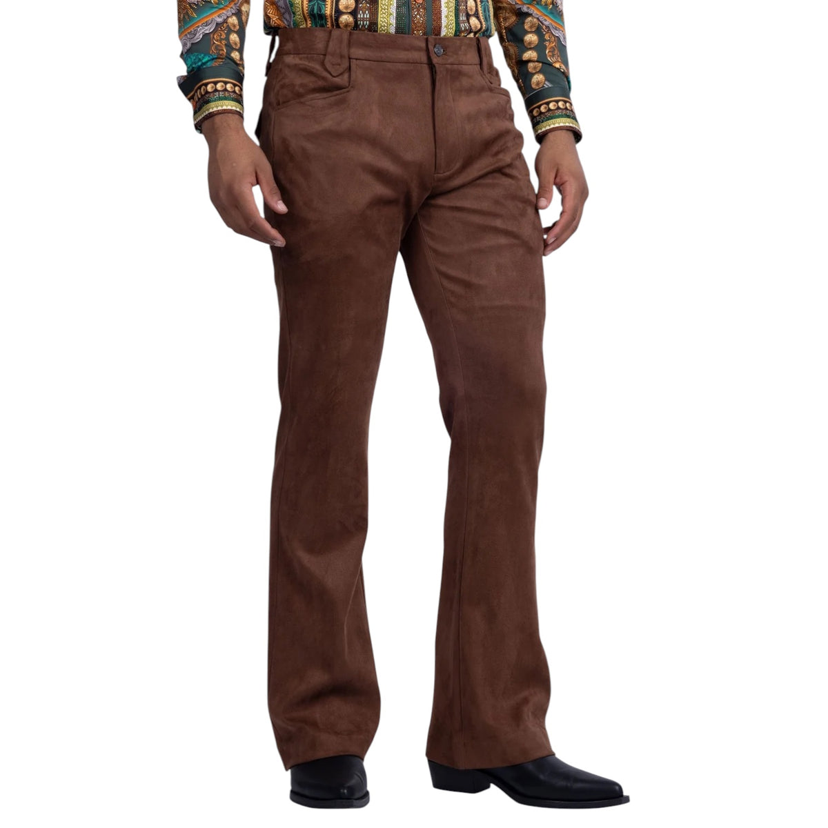 BARABAS: Montevideo Suede Pants 5WP01