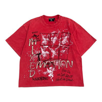 MIXED EMOTION: Crimson SS Tee