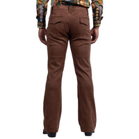 BARABAS: Montevideo Suede Pants 5WP01