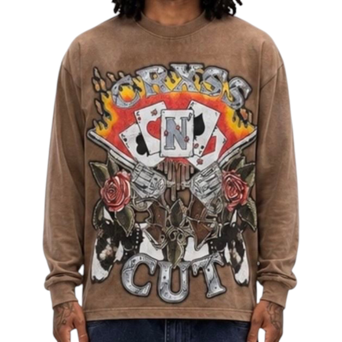 CRXSSCUT: Outlaw Revival LS Tee