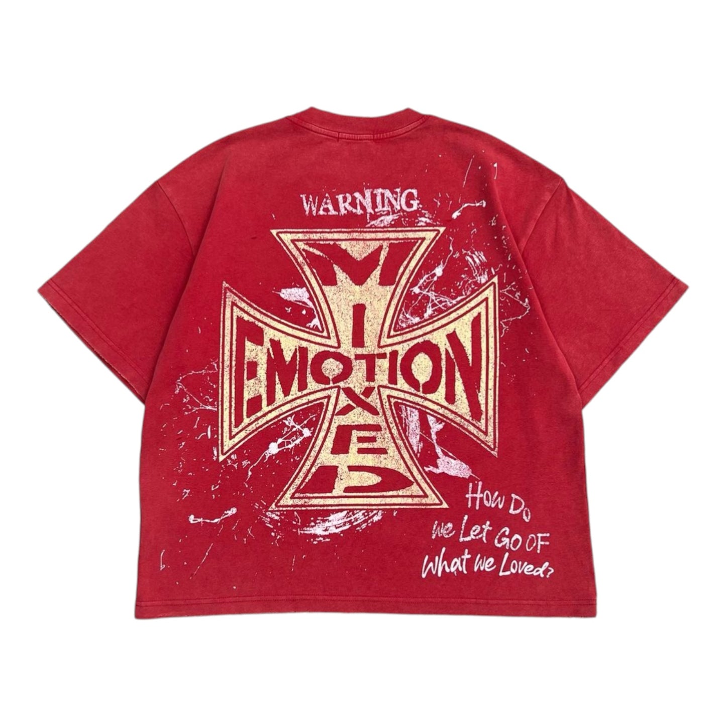 MIXED EMOTION: Crimson SS Tee