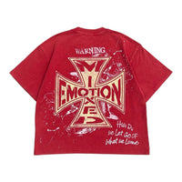 MIXED EMOTION: Crimson SS Tee