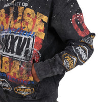 ELITE PREMIUM: Praise Zip Up Hoodie 1096