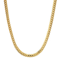 KING ICE: 5mm Moon Cut Miami Cuban Chain