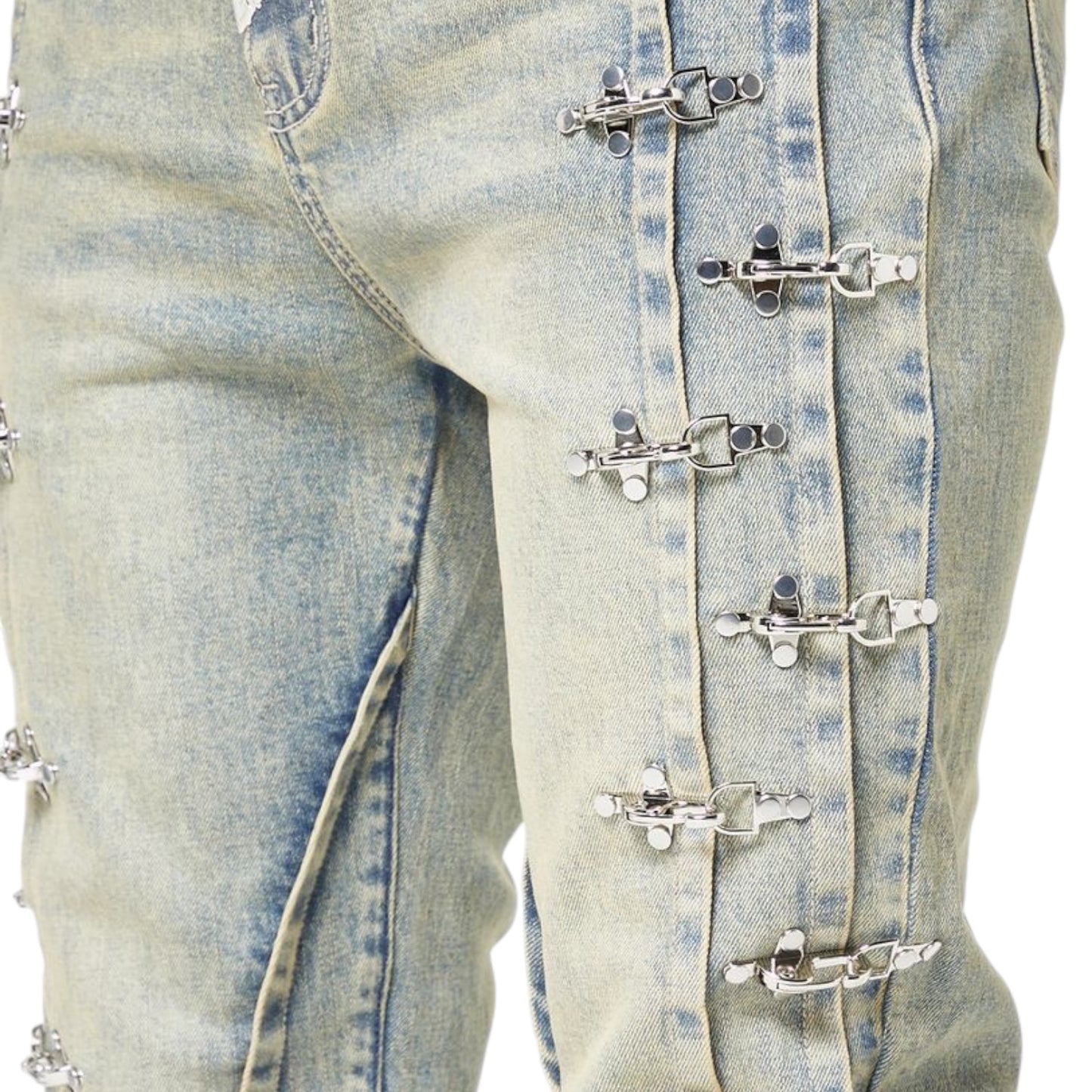 GUAPI: Aviation Clasp Denim