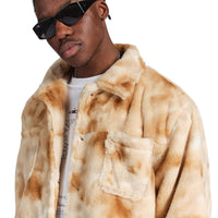 GALA: Desert Faux Fur Jacket 006