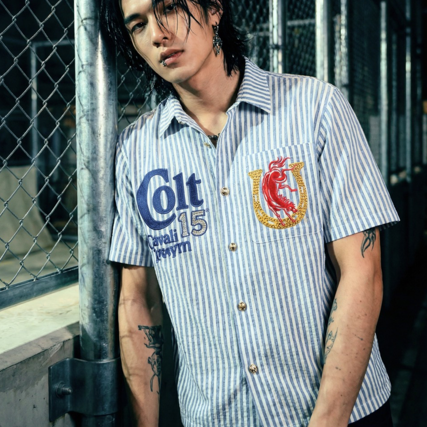 PREME: Colt 45 Mechanic Button Up 122