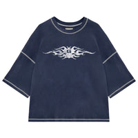 GALA: Waffle Knit SS Tee 019