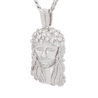 KING ICE: 14K Biggie Jesus Necklace