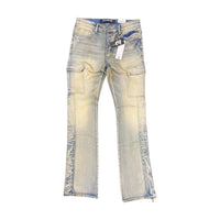 TRNCHS: Snap Stacked Denim T38