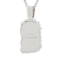 KING ICE: 14K Biggie Jesus Necklace