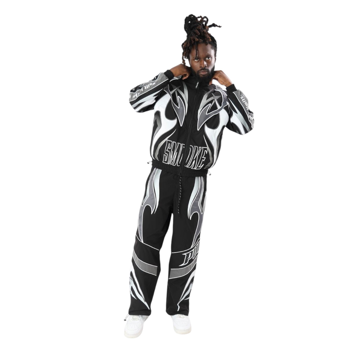 SMOKE RISE: Power Windbreaker Set 601