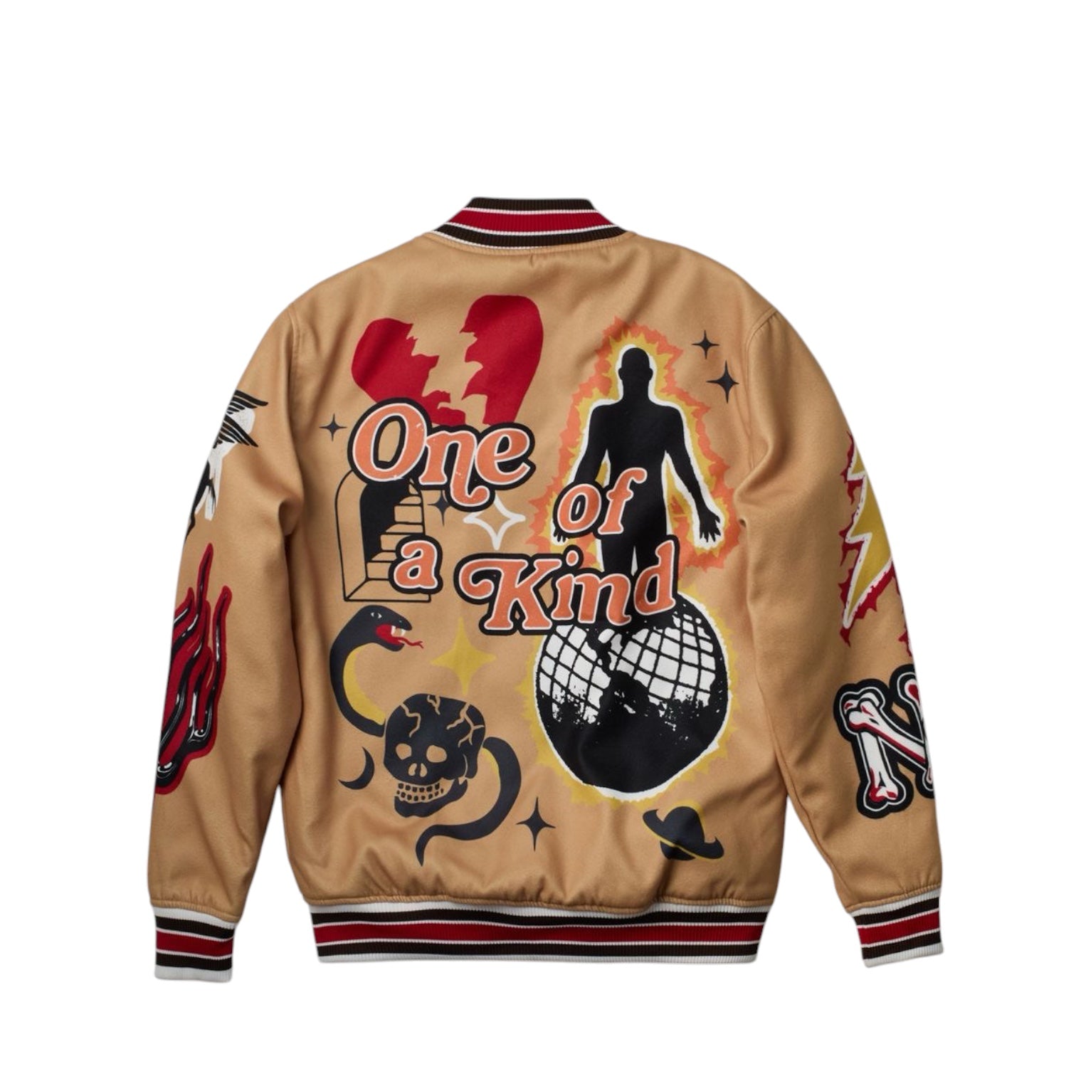 REASON: One of A Kind Varsity Jacket OWG-24