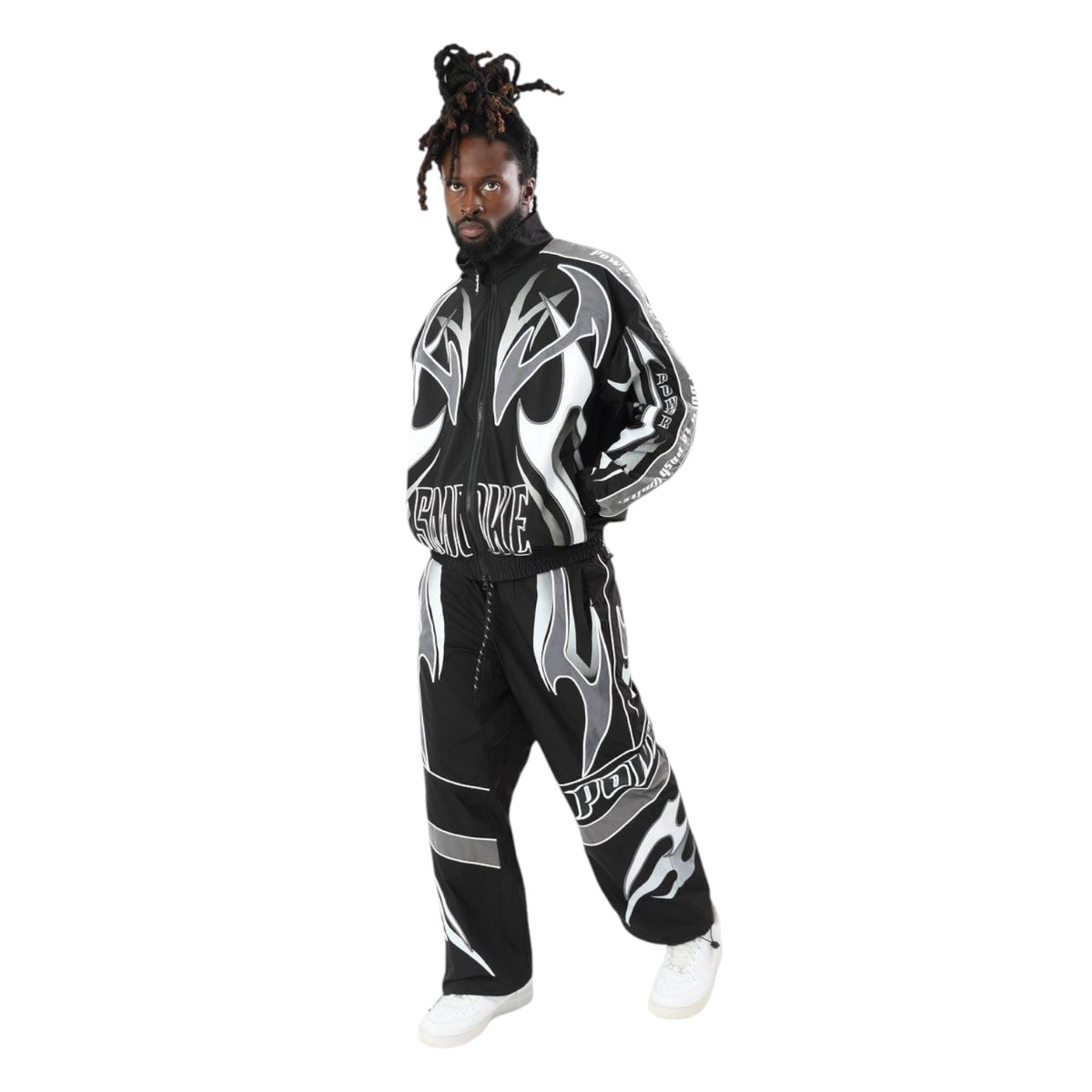 SMOKE RISE: Power Windbreaker Set 601