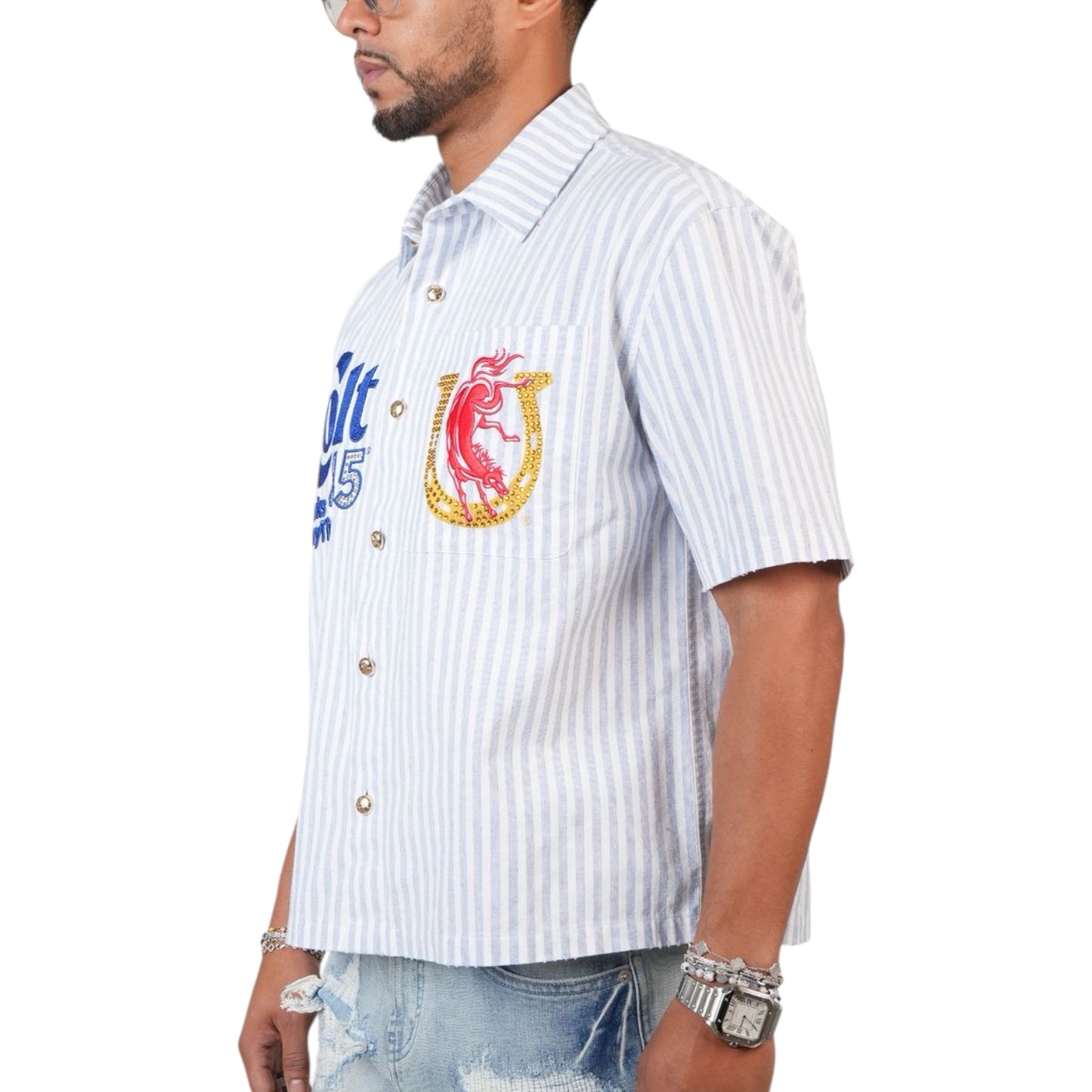 PREME: Colt 45 Mechanic Button Up 122